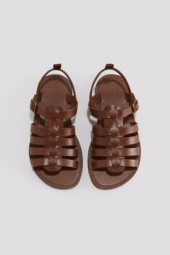 Сандалии в стиле рыбака h&m