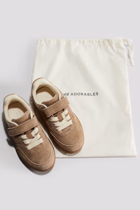 Кожаные кроссовки h&m