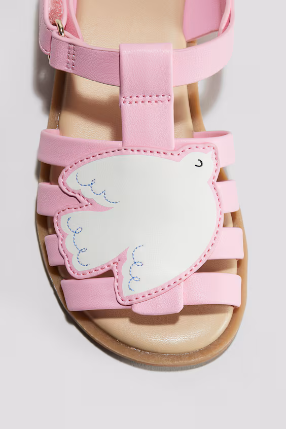 Сандалии с аппликацией h&m