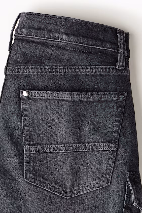 Шорты-карго из джинсы slim