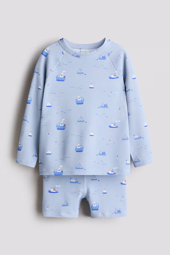 Купальный комплект с upf 50