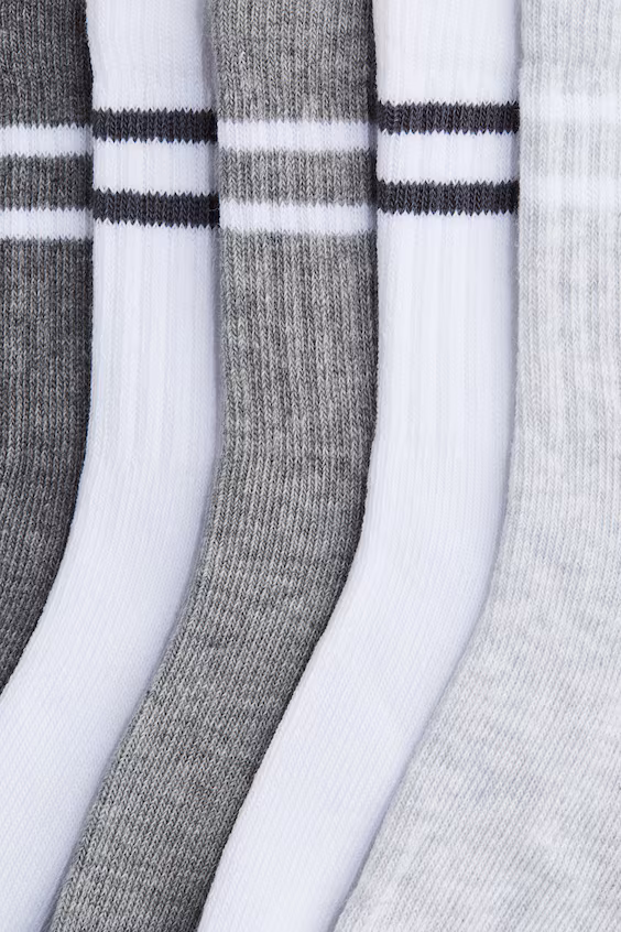 Набор из 5 пар спортивных носков с технологией drymove™