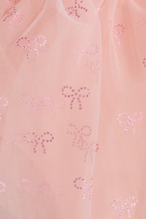 Танцевальный майо с юбкой из фатина