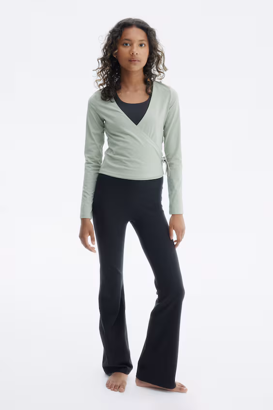 Леггинсы де спорт эвазэ ком softmove™