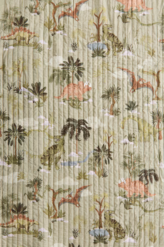 Одеяло из хлопка с лосиным узором