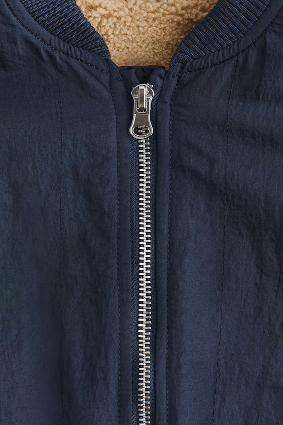 Куртка с меховым воротником