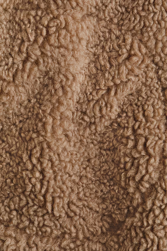 Плюшевый пальто