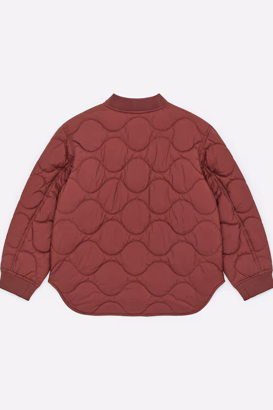 Стеганое пальто