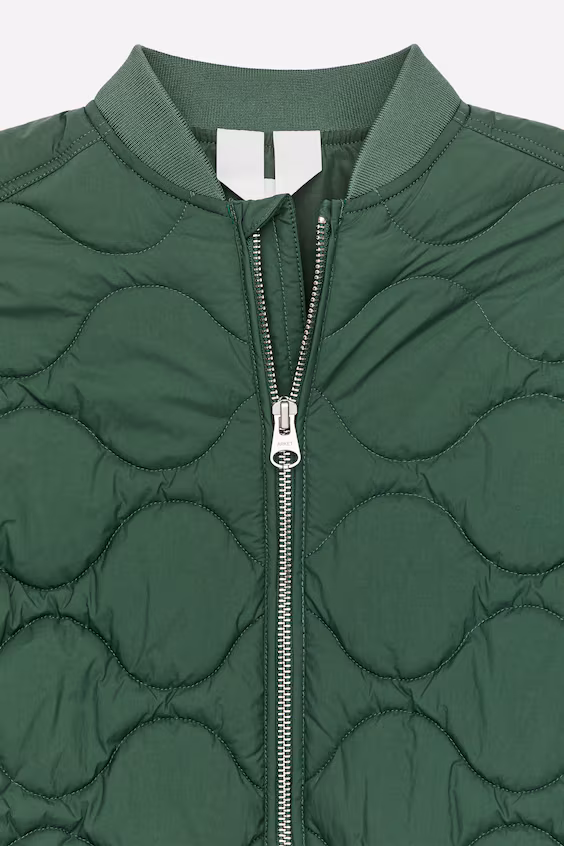 Стеганый пальто