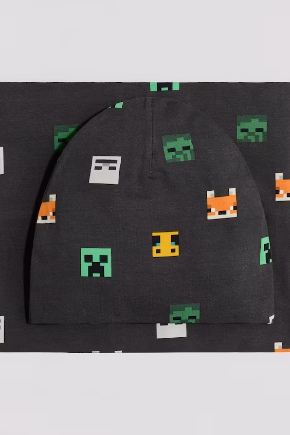 Набор шапка и трубчатый шарф