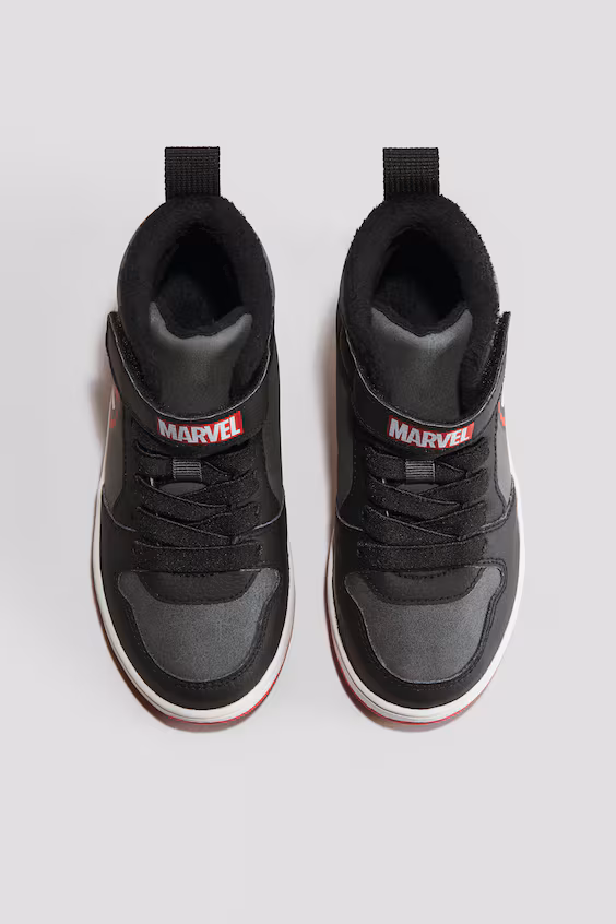 Утепленные ботинки-кеды