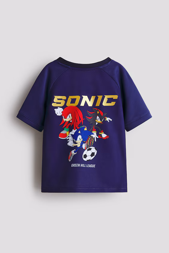 Комплект из 3 предметов футбольной одежды с принтом