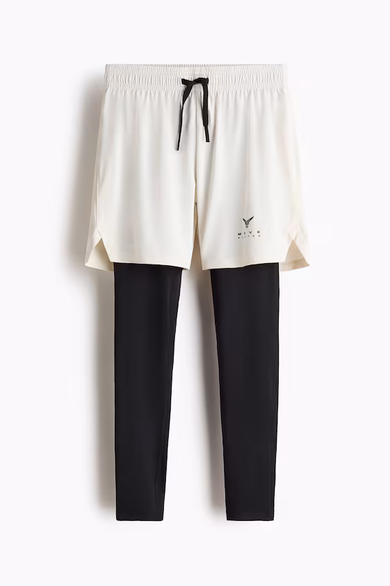 Леггинсы для спорта с наложением