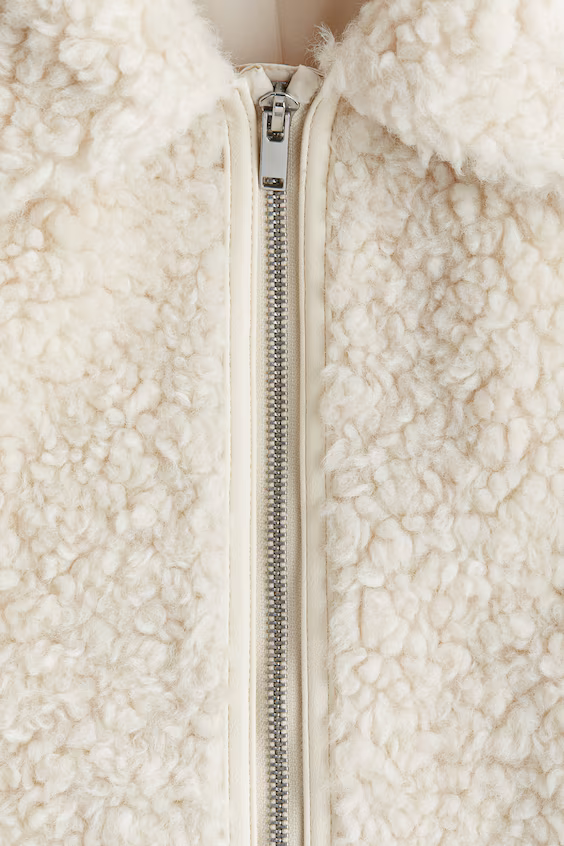 Плюшевый пальто