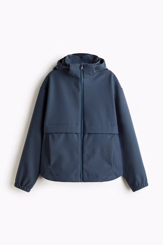 Бомбер из водоотталкивающего softshell