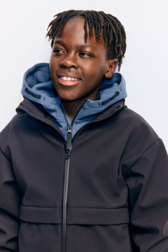 Куртка-софтшелл с водоотталкивающей пропиткой h&m