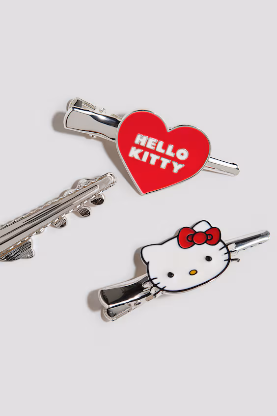 Набор из 3 заколок для волос