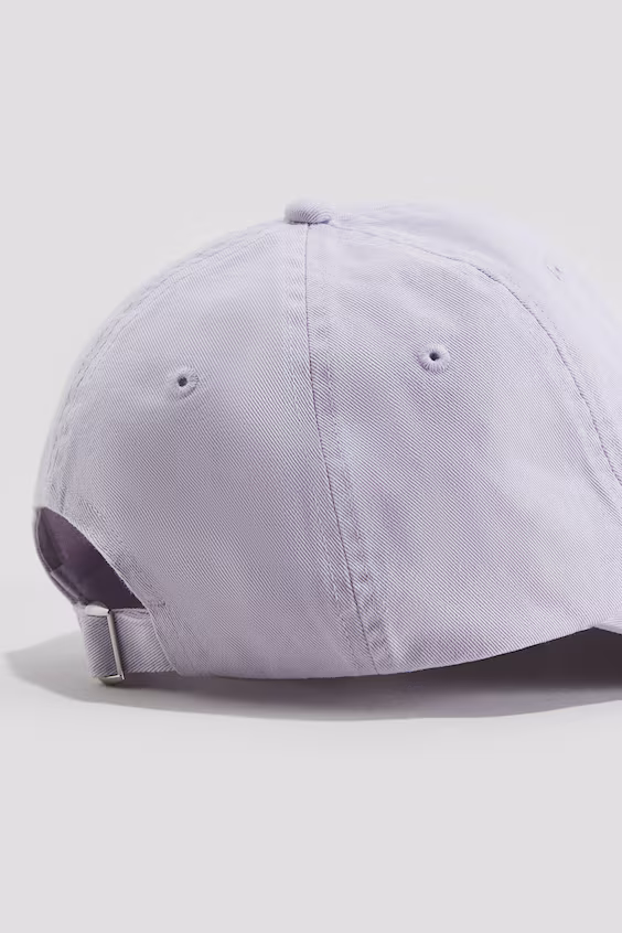 Кепка из хлопковой ткани с узором