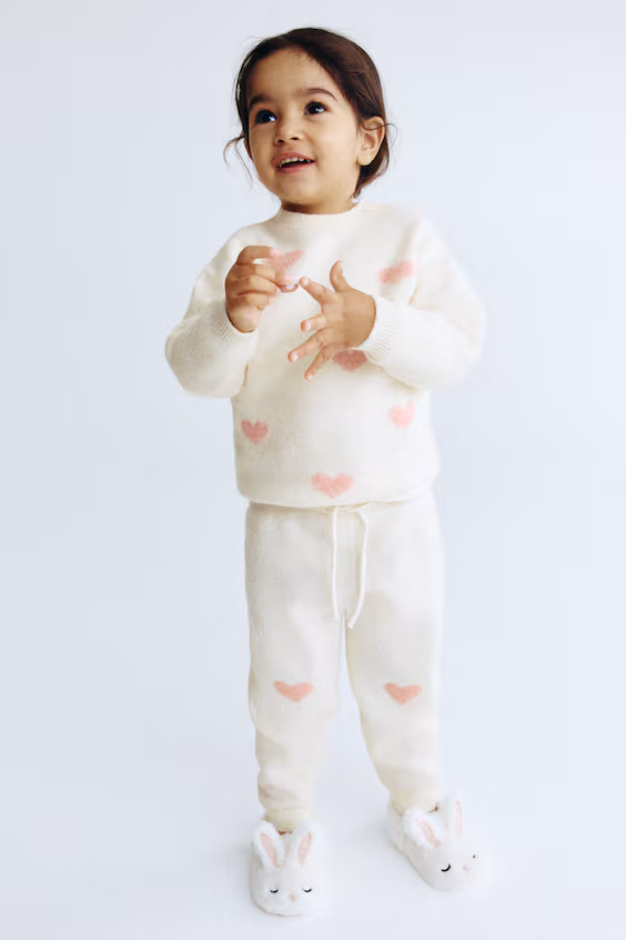 Комплект из 2 предметов из трикотажа