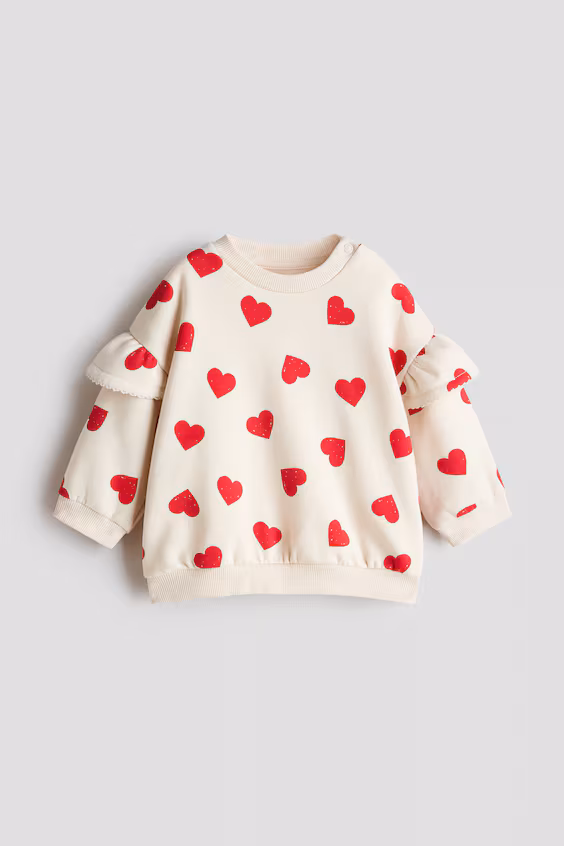 Свитшот с оборками