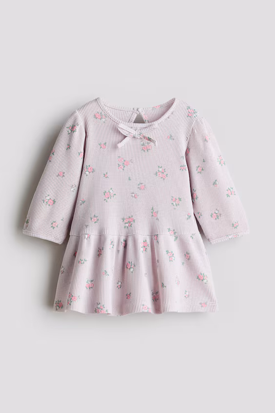 Платье из хлопка с принтом