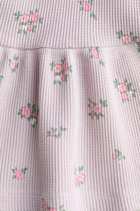 Платье из хлопка с принтом