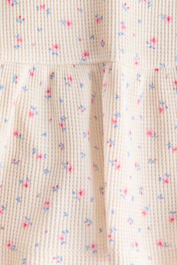 Платье из хлопка с принтом