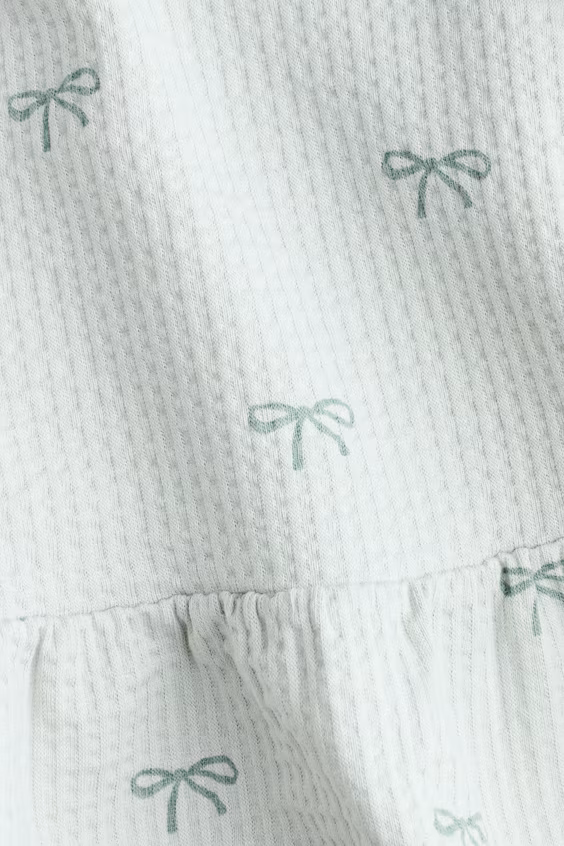 Комплект из 2 штук из хлопка в ромбики