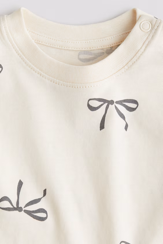 Свитер из хлопка с узором