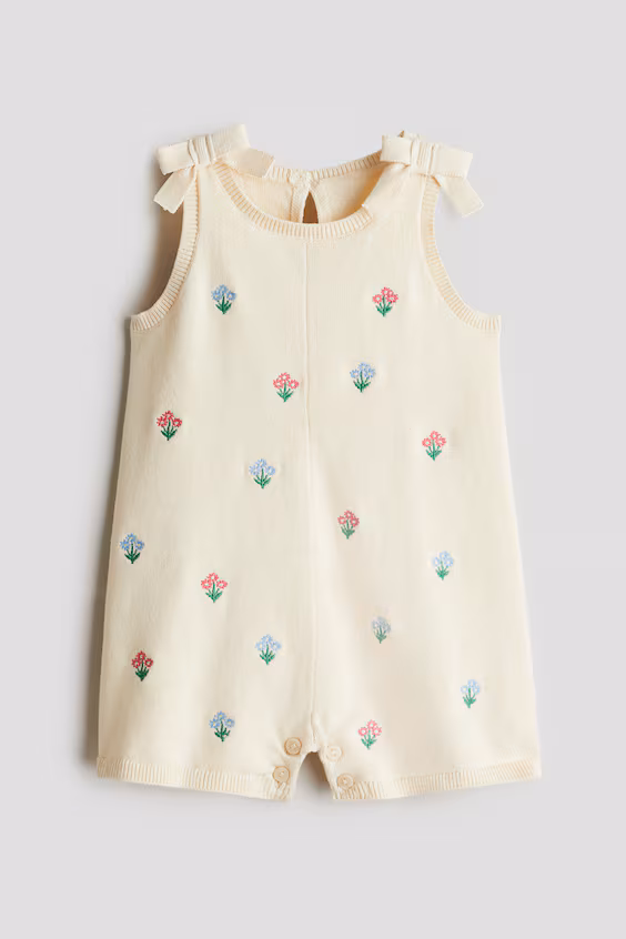 Вышитый комбинезон