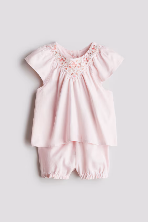 Комплект из 2 предметов из смесового льна