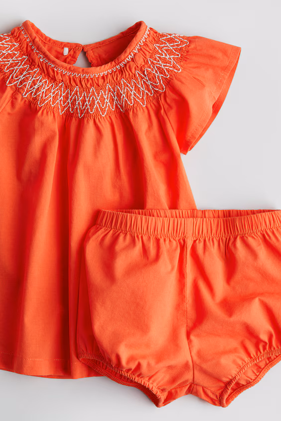 Набор из 2-х хлопковых поплиновых изделий