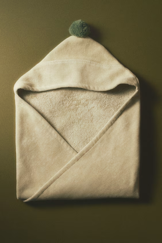 Полотенце с капюшоном для пляжа