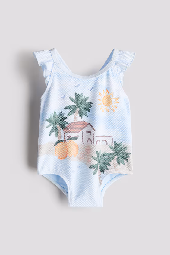 Купальник в полоску