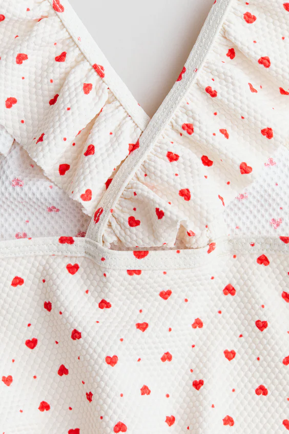 Купальник с volangos