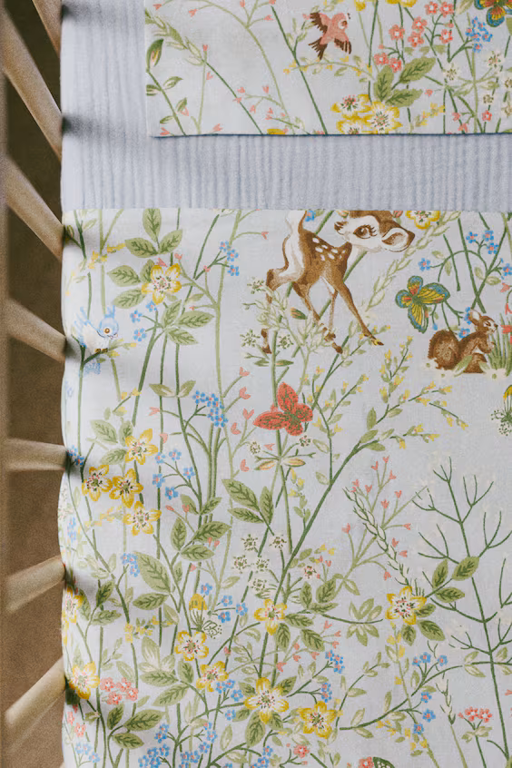 Conjunto постельного покрывала для детской кроватки