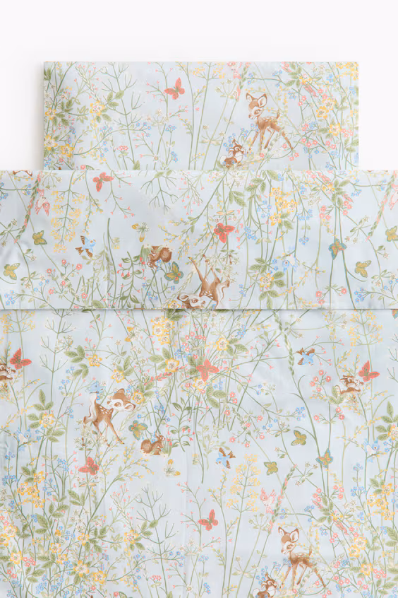 Conjunto постельного покрывала для детской кроватки