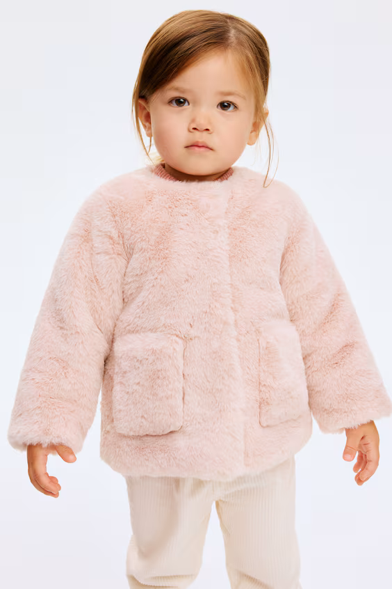 Мягкое пушистое пальто