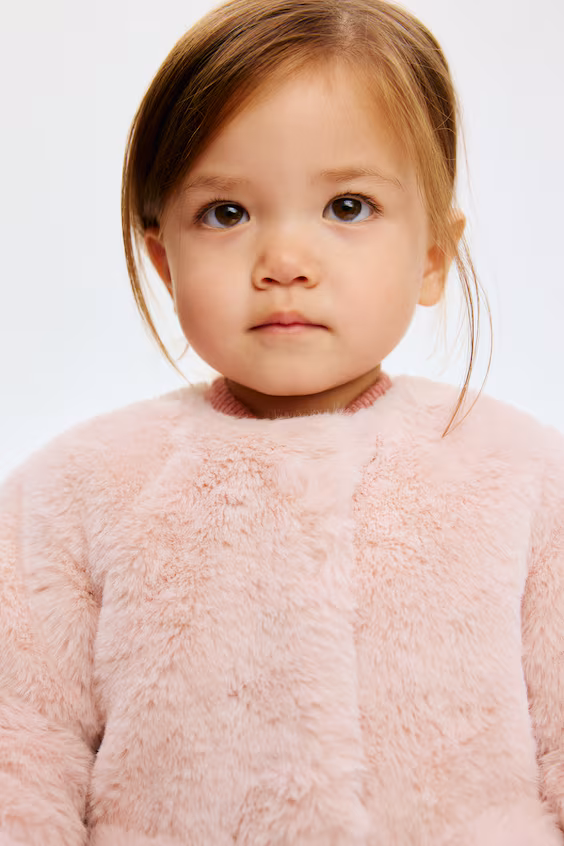 Мягкое пушистое пальто