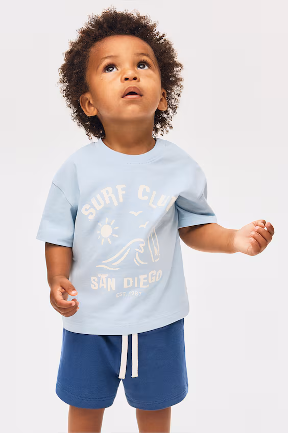 Набор из 2 хлопковых предметов одежды