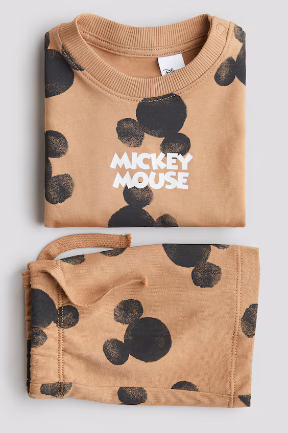 Двойной комплект из хлопкового джерси