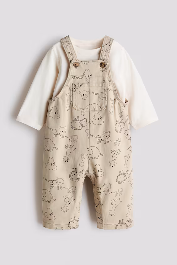 Комплект комбинезона и свитера