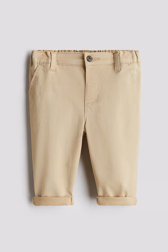 Хлопковые брюки chino