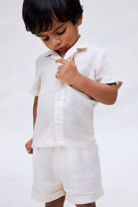 Набор из 2 предметов из льна