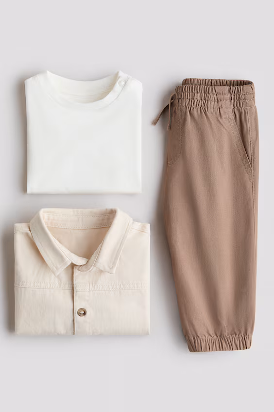 Комплект из 3 предметов из хлопка