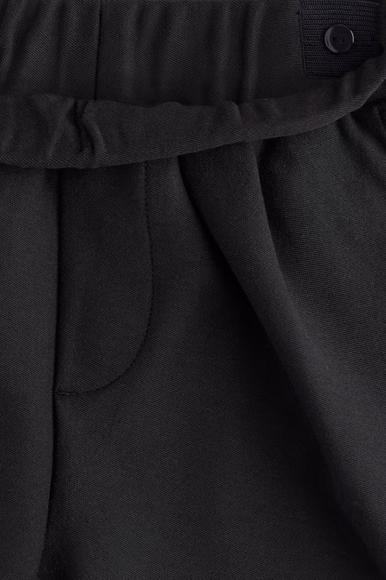 Шорты свободного кроя из хлопковой джерси