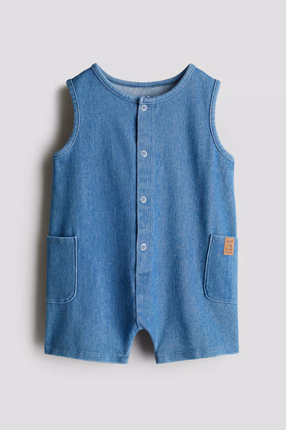 Джинсовый комбинезон