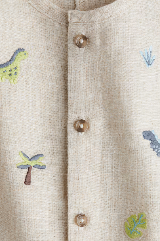 Комбинезон с вышивкой