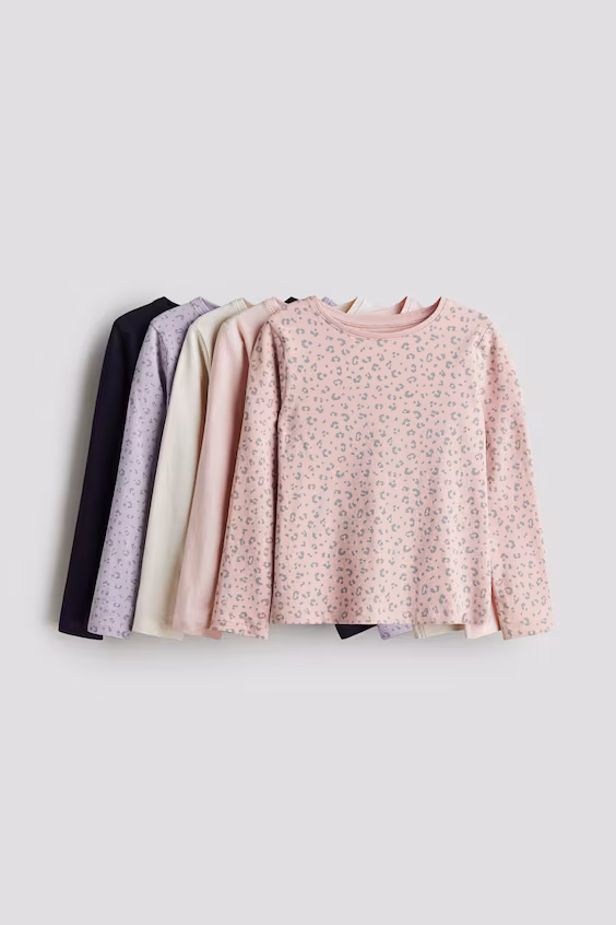 5-пакет топов из джерси