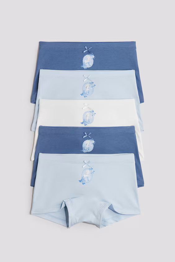 Набор из 5 боксерских трусов из хлопка